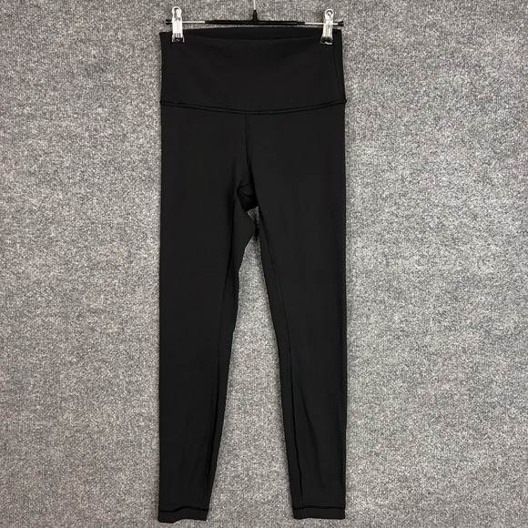 Lululemon Align High Rise Yoga Pants Women's Size 4 Black Athletic Leggings - Picture 1 of 9